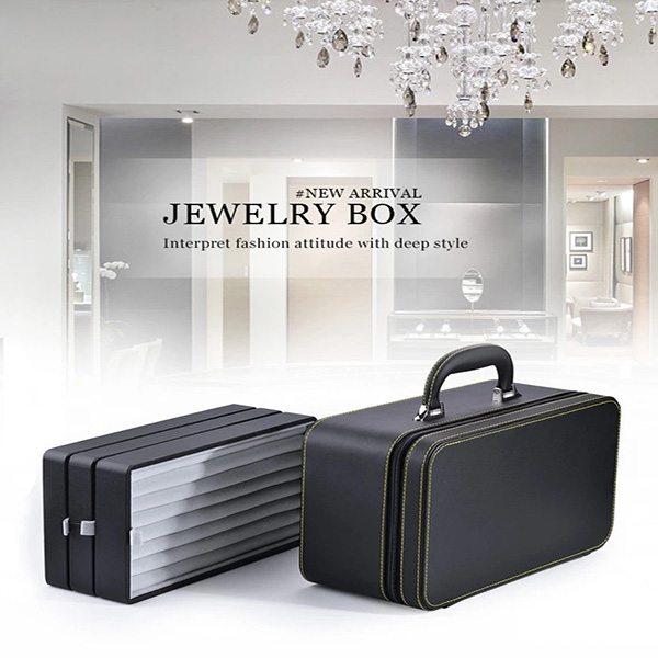Handmade jewelry box jewelry organizer storage case for girl lady-1