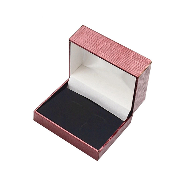 Caixa de jóias masculina de luxo de fábrica abotoaduras e prendedor de gravata caixa de embalagem de presente-2
