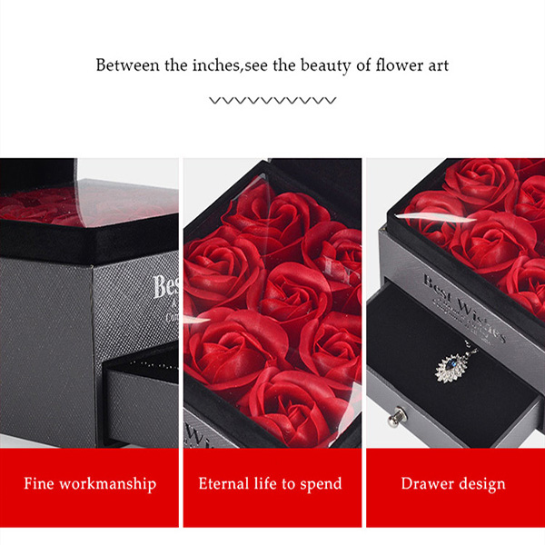 Jewellery box organizer Box Organizer Gift Set Box for Valentine’s Day-3