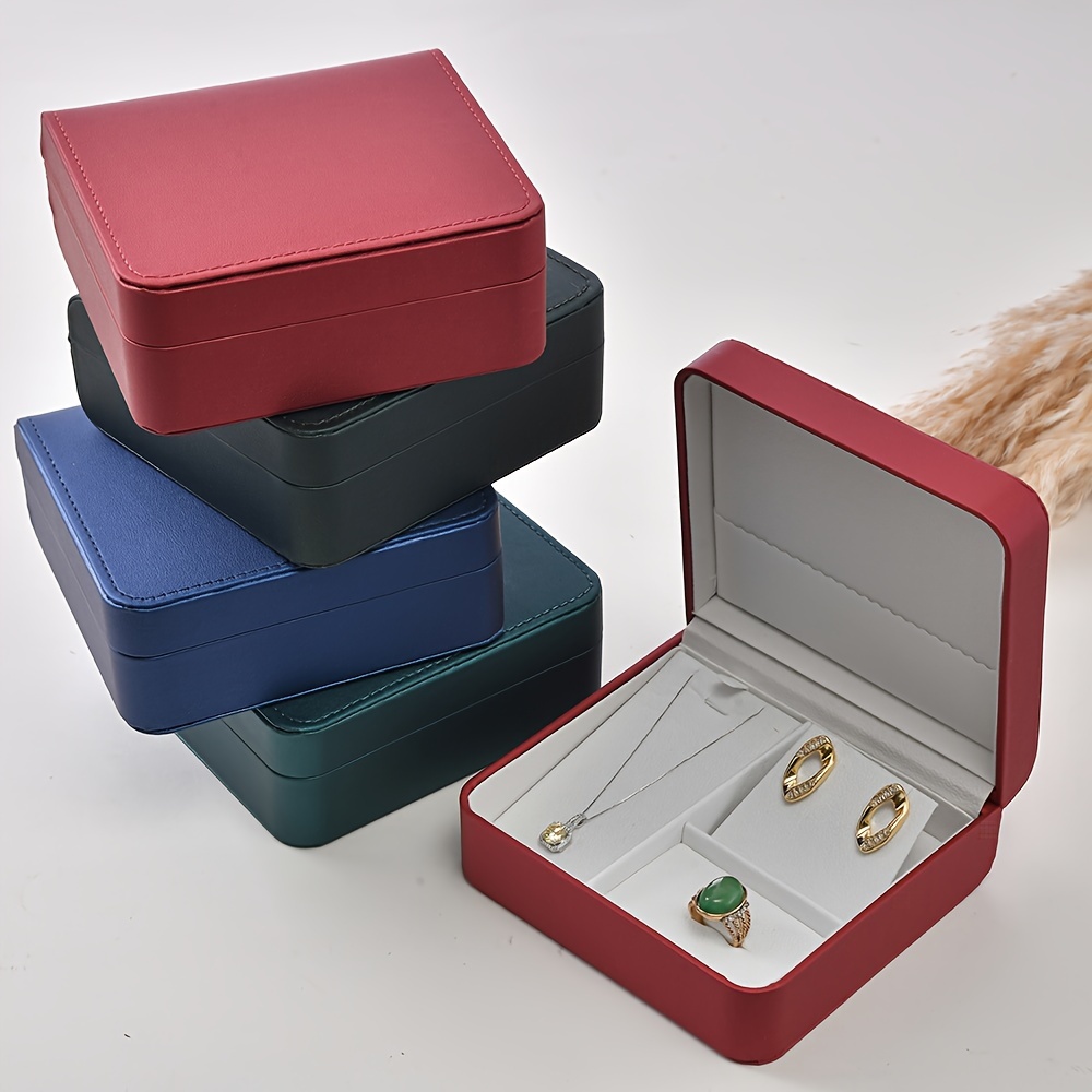 Small PU Leather Jewelry Box