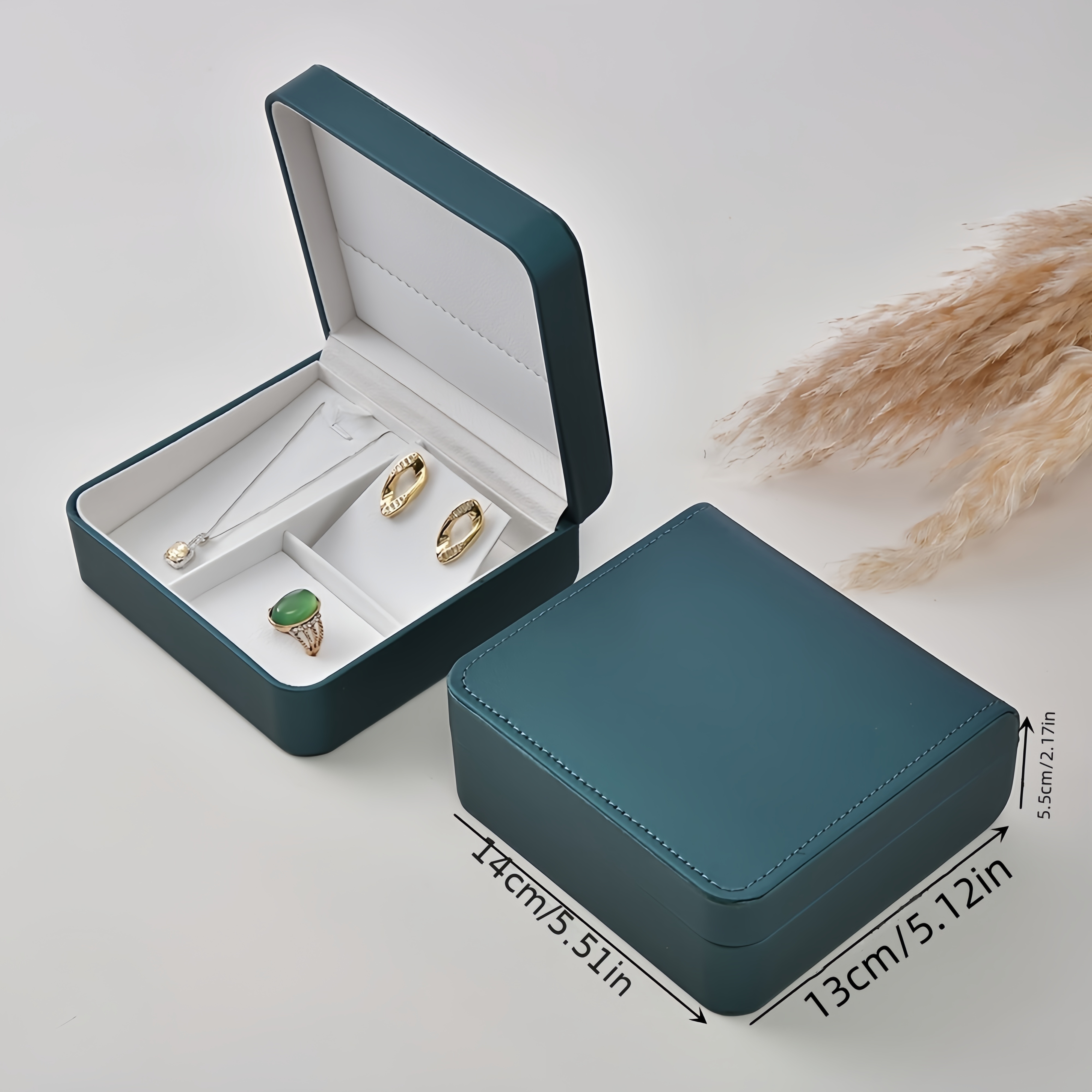 Small PU Leather Jewelry Box