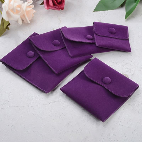 Custom jewelry pouches with logo velvet jewelry  bag Featured Image